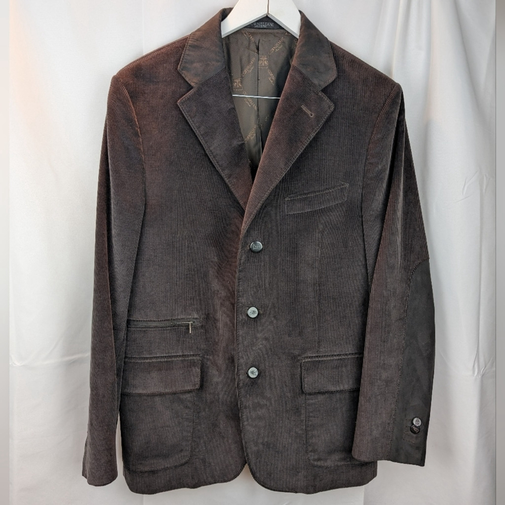 Corneliani Vintage Velvet Blazer Size 50 In EUC